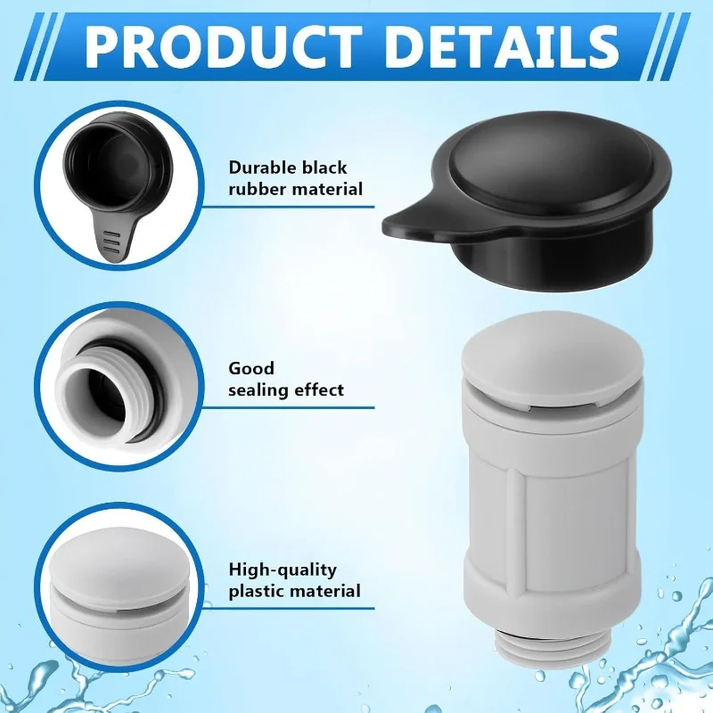12363 12373 Replacement of air jet valve and air jet cover for ground swimming, air discharge valve