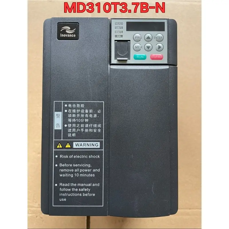 Second-hand inverter MD310T3.7B-N function test is normal Latest quotation in September 2026