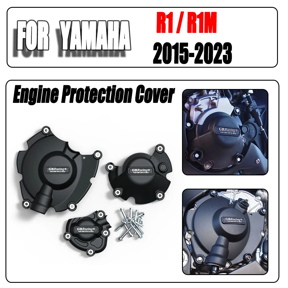 

Motorcycles Engine Cover Protection For GB Racing For R1 R1M R1S 2015 16 17 18 19 2020 2021 2022 2023 2024GBRacing Engine Covers