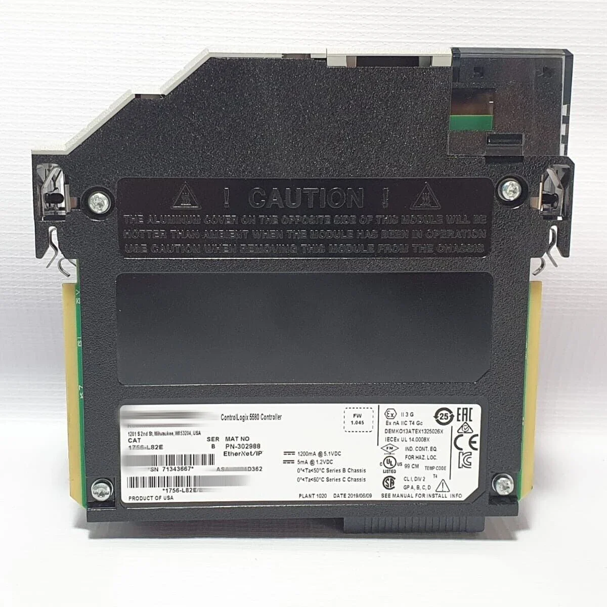 

1756-L82E Programmable Automation Controller