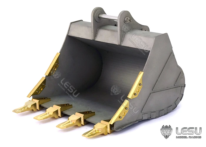 LESU 1/14 Metall-Eimer Schnellwechsel-Bagger-Spezialaufsatz-Modell – Detail 8