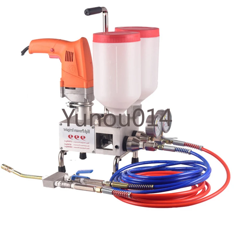 Two-Component Grouting Machine, High Permeability, Polyurethane Foam, Epoxy Resin, 220V, 1100W