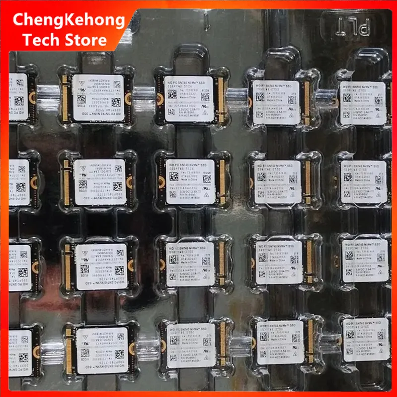 For Western Digital WD SSD SN740 2TB 1TB 512G 256G M.2 2230 2242 Gen4 PCIe 4.0 X4 NVMe Solid State Drive Support camera handheld