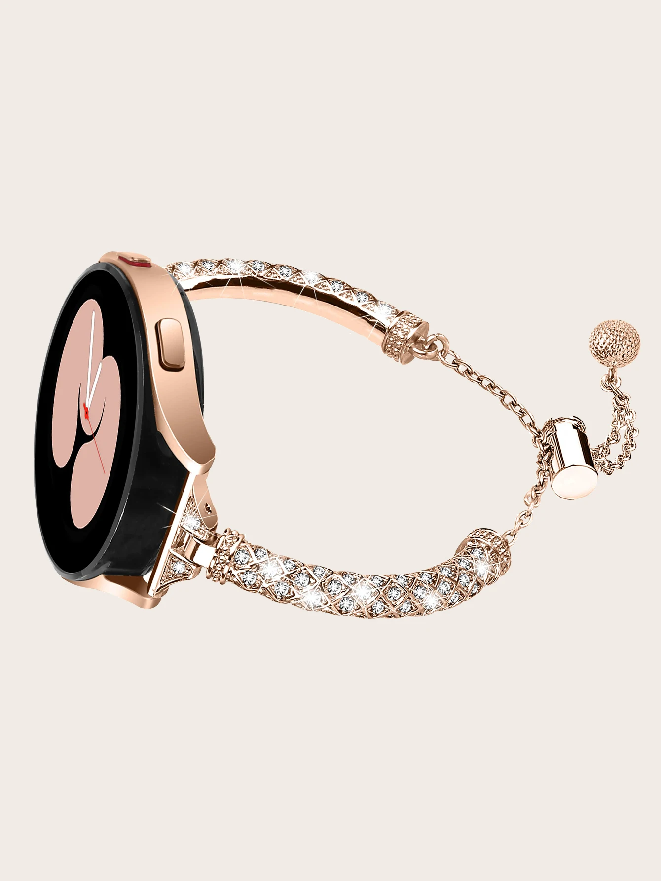 Bracelets For Samsung Galaxy Watch 5 44mm 40mm Diamond Metal Band + Diamond Case Strap Galaxy Watch 4 44mm 40mm Watchband Correa