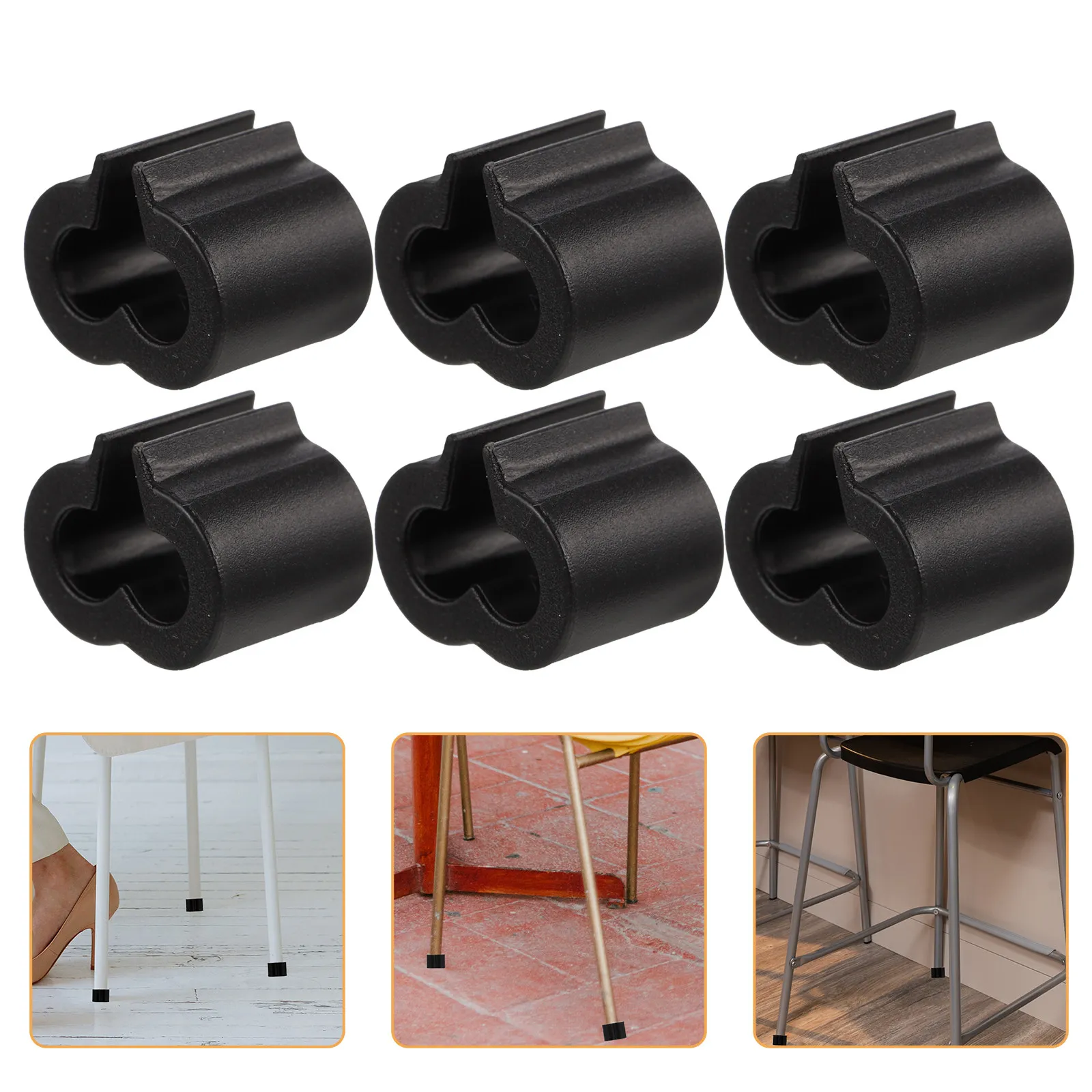 

100 шт. Защитные накладки на ножки стульев, премиум-класса, противоскользящие, для мебели, столов, парт, не оставляют следов на полу