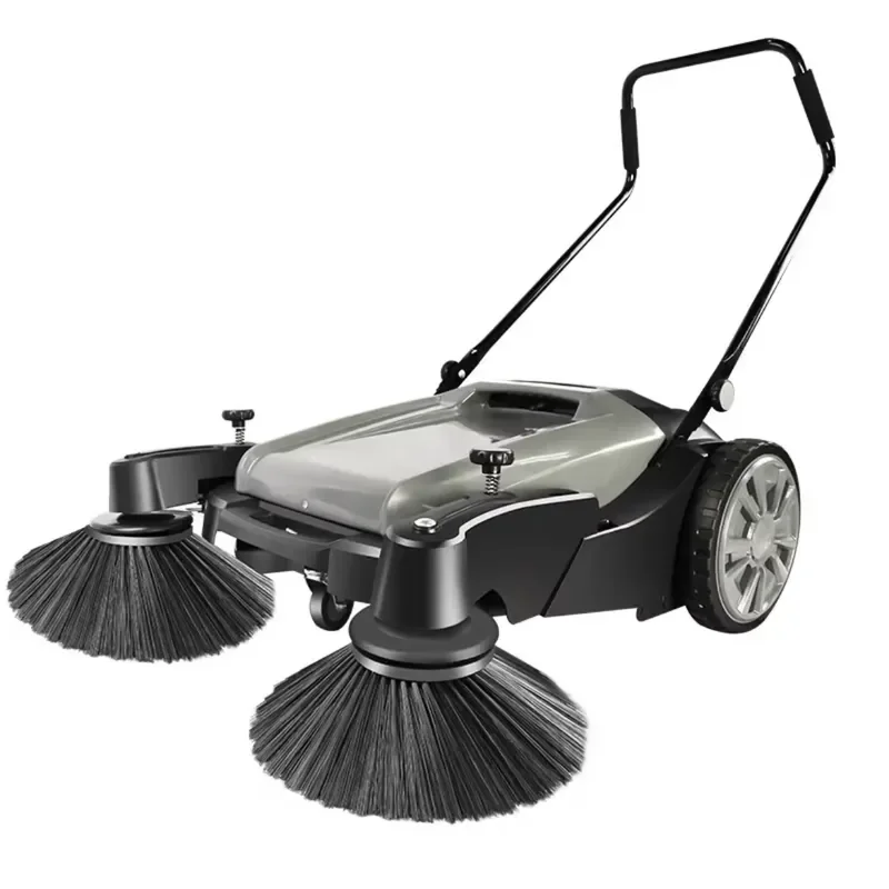 Hand Push Walk Behind Floor Sweeper Cleaner Machine for Road Factory