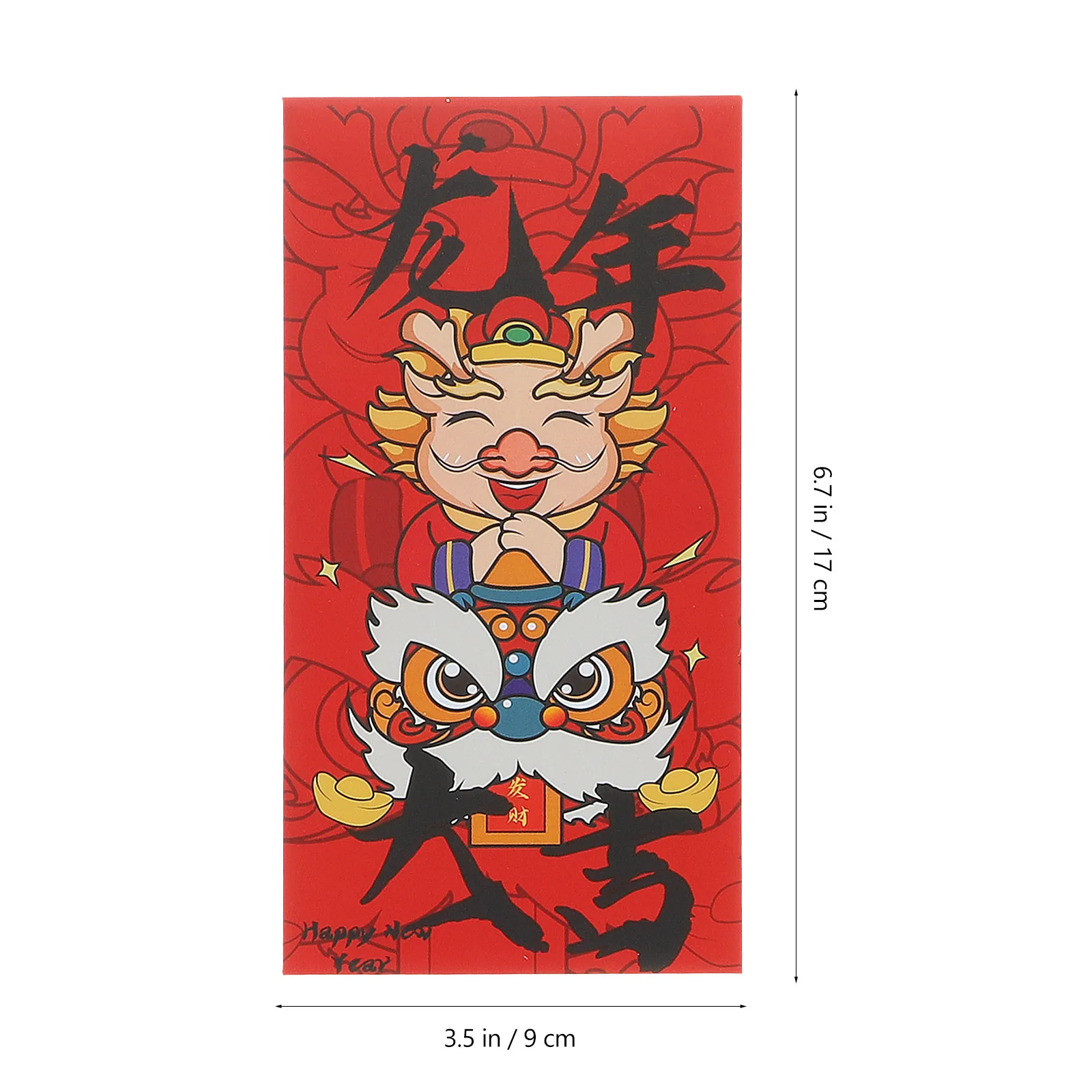 24Pcs Paper Red Envelopes Chinese Style Red Packet Money Storage Packets New Year Lunar Festival Lucky Money Bag