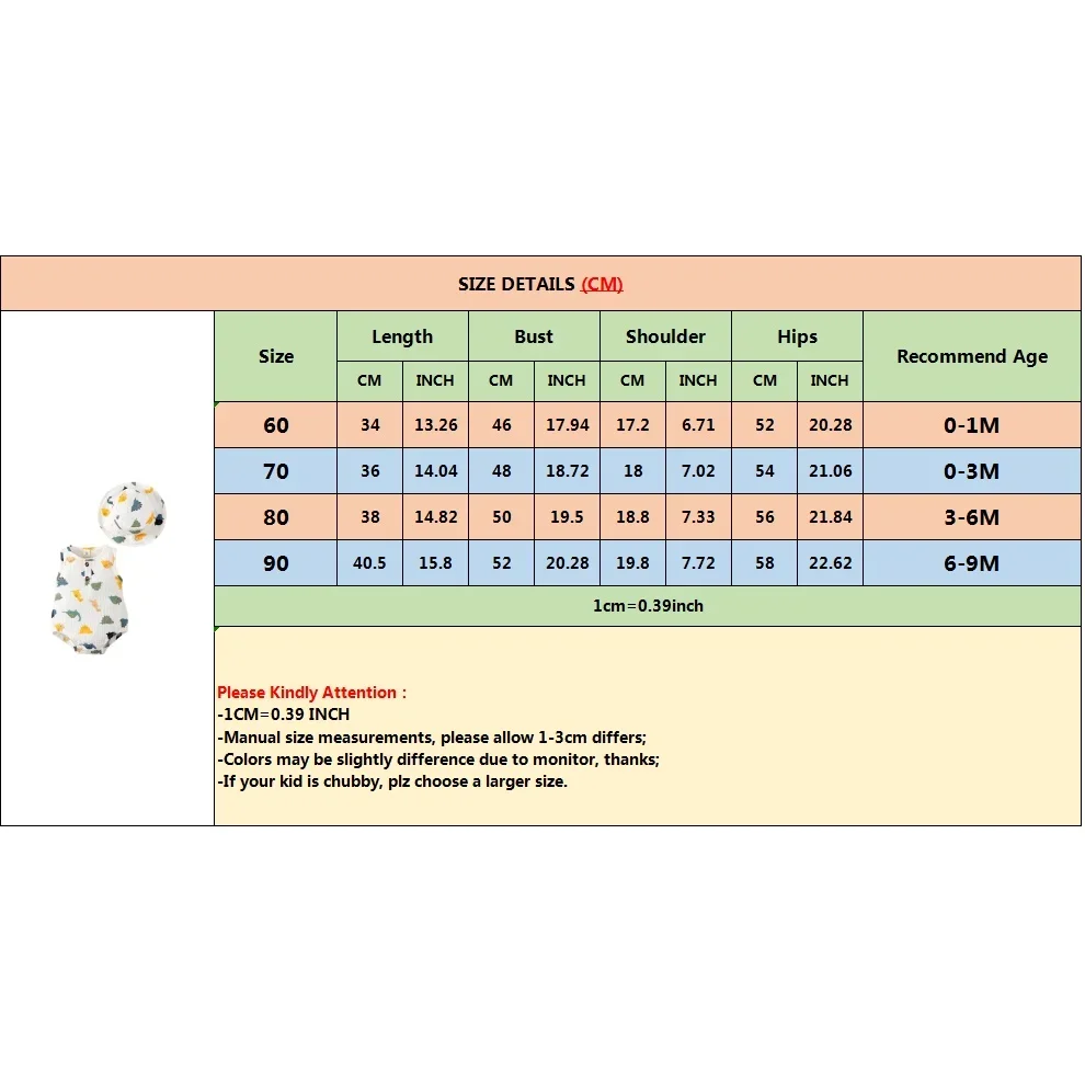 2 pezzi di abbigliamento Set neonato dinosauro stampa body senza maniche + cappello stile carino vestito fotografico estivo per 0-9 mesi