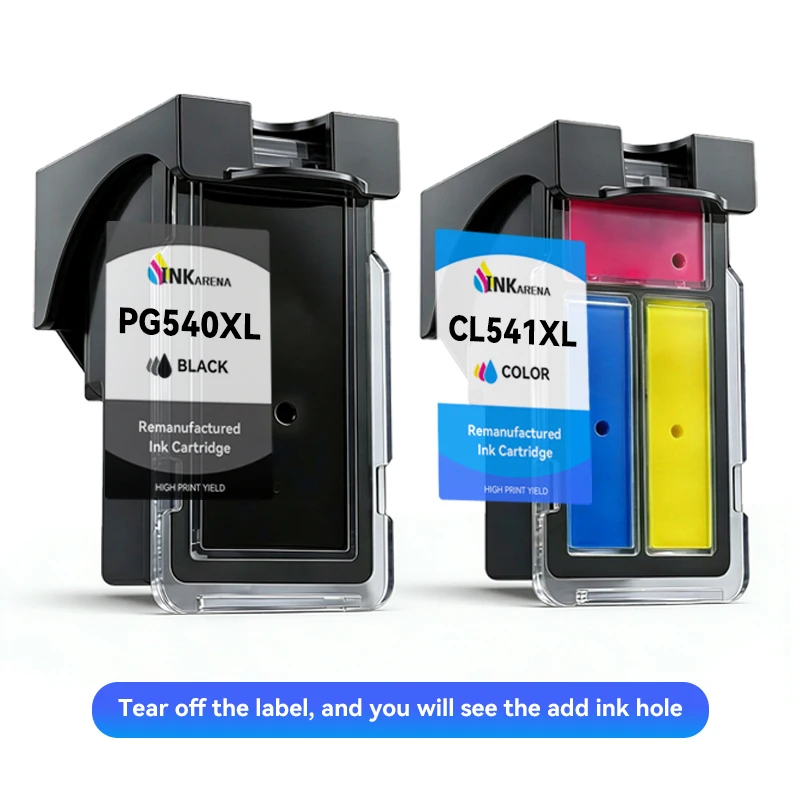 PG540 CL541 Refill Ink Cartridge Compatible For Canon MX374 MX375 MX395 MG3155 MG3200 MG3250 MG3255 MG3500 MG3550 MG4250 PG540