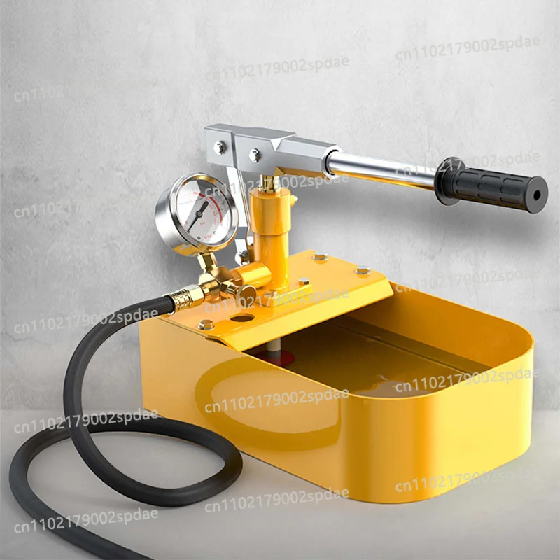 25KG Portable Manual Pressure Test Pump For Tap Water Pipeline And Floor Heating Water Pipe Leakage Pressure Testing