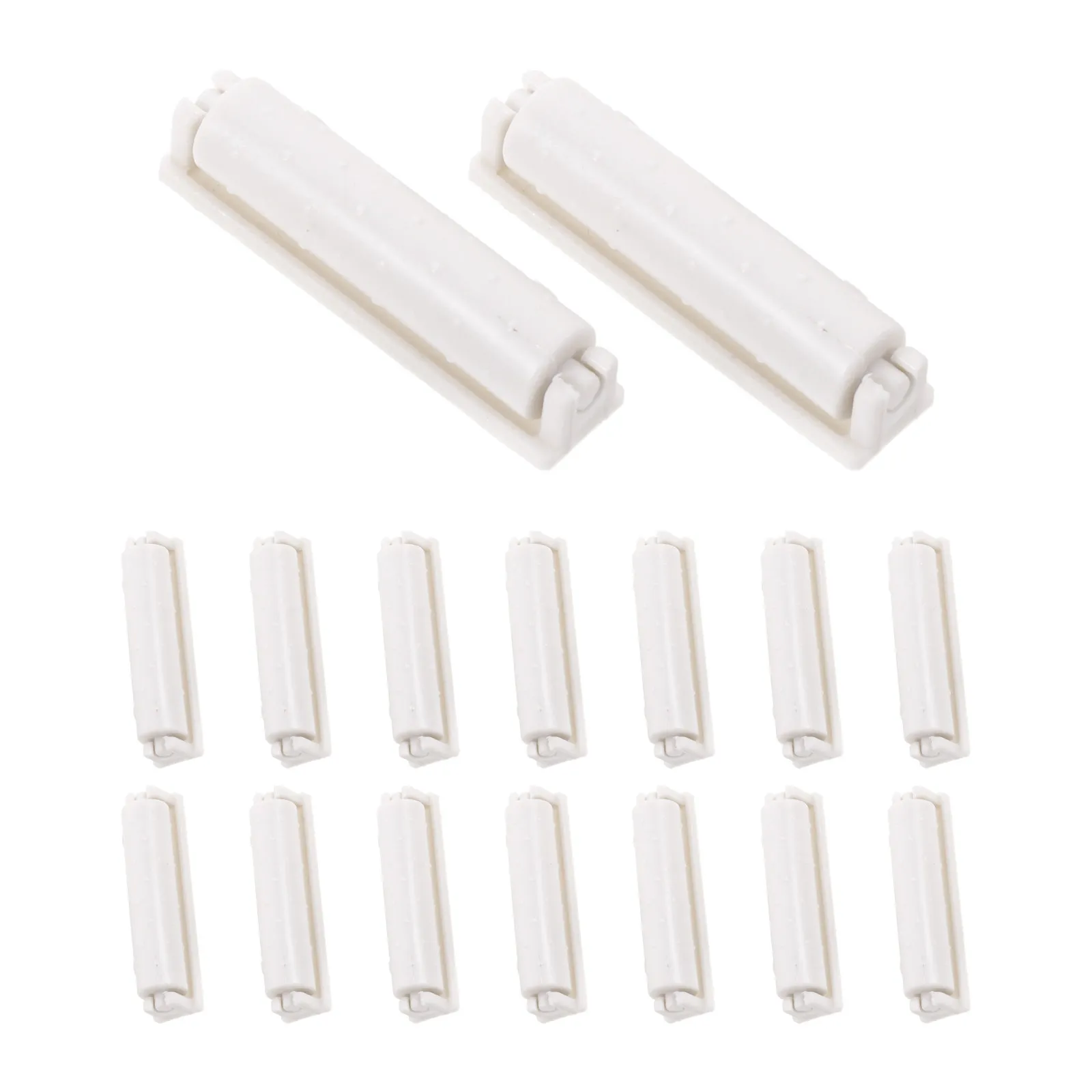 16Pcs Plastic Toilet Paper Roller Insert Replacement for Tissue Box Holder Smooth Dispensing Universal Fit Bathroom Kitchen