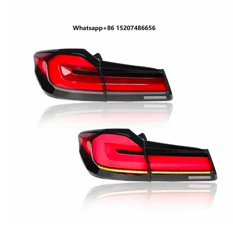 Durable M5 Style Tail Lamp Assembly for  5 Series 2018-2020 G30 G38 New Condition Rear Light Upgrade Clear Lens