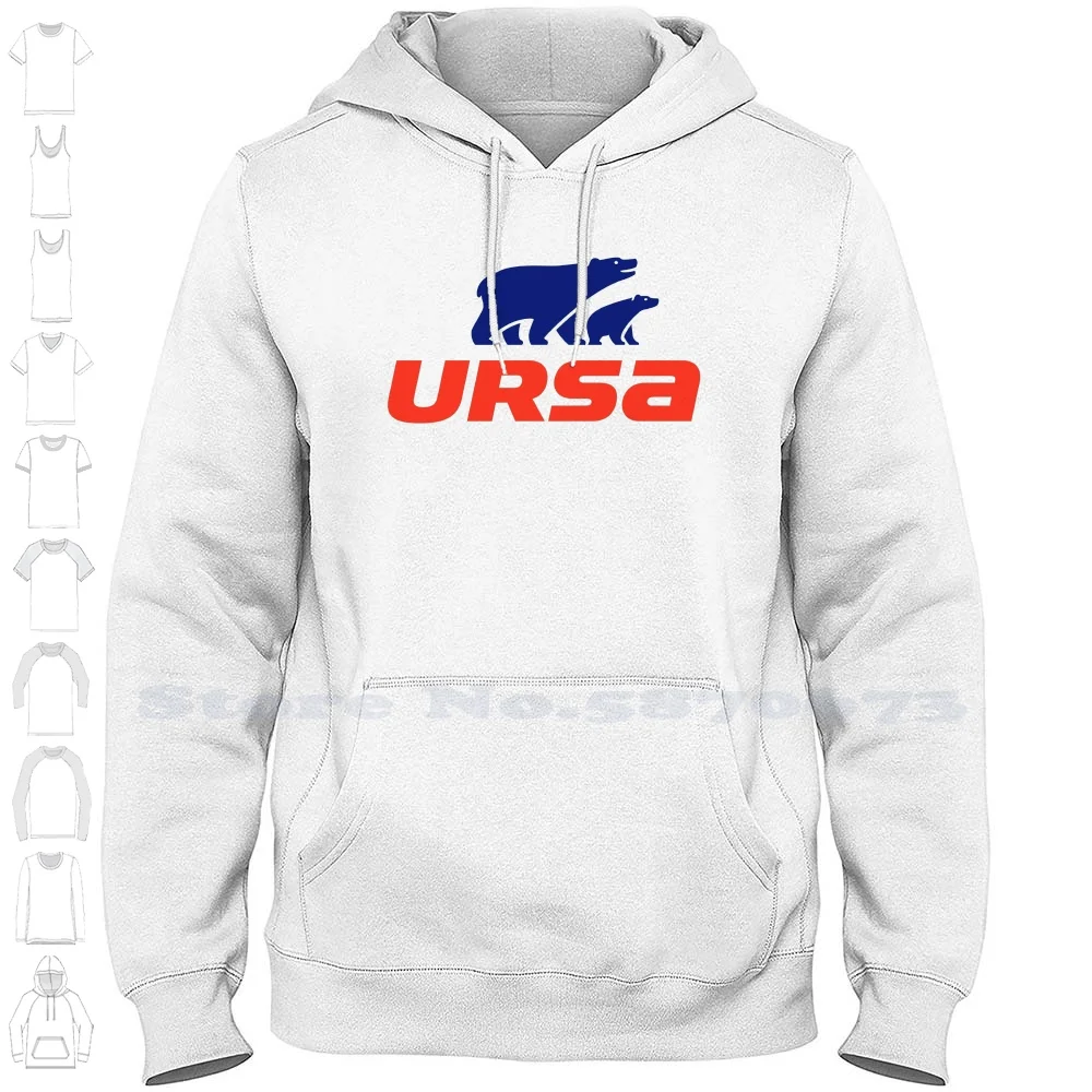 Ursa Logo Casual Clothing Sweatshirt Printed Logo 100% Cotton Hoodie