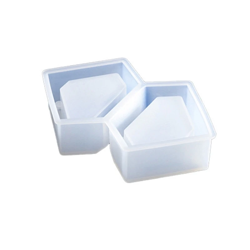 Q0KE Jar Resin Moulds Silicone Resin Jar Moulds Silicone Rings Storage Box Molds Epoxy Moulds for Storage Container Candy Jar