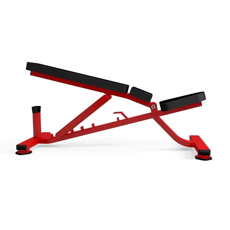Adjustable level tilt drop weight bench press for home fitness equipment or professional exercise