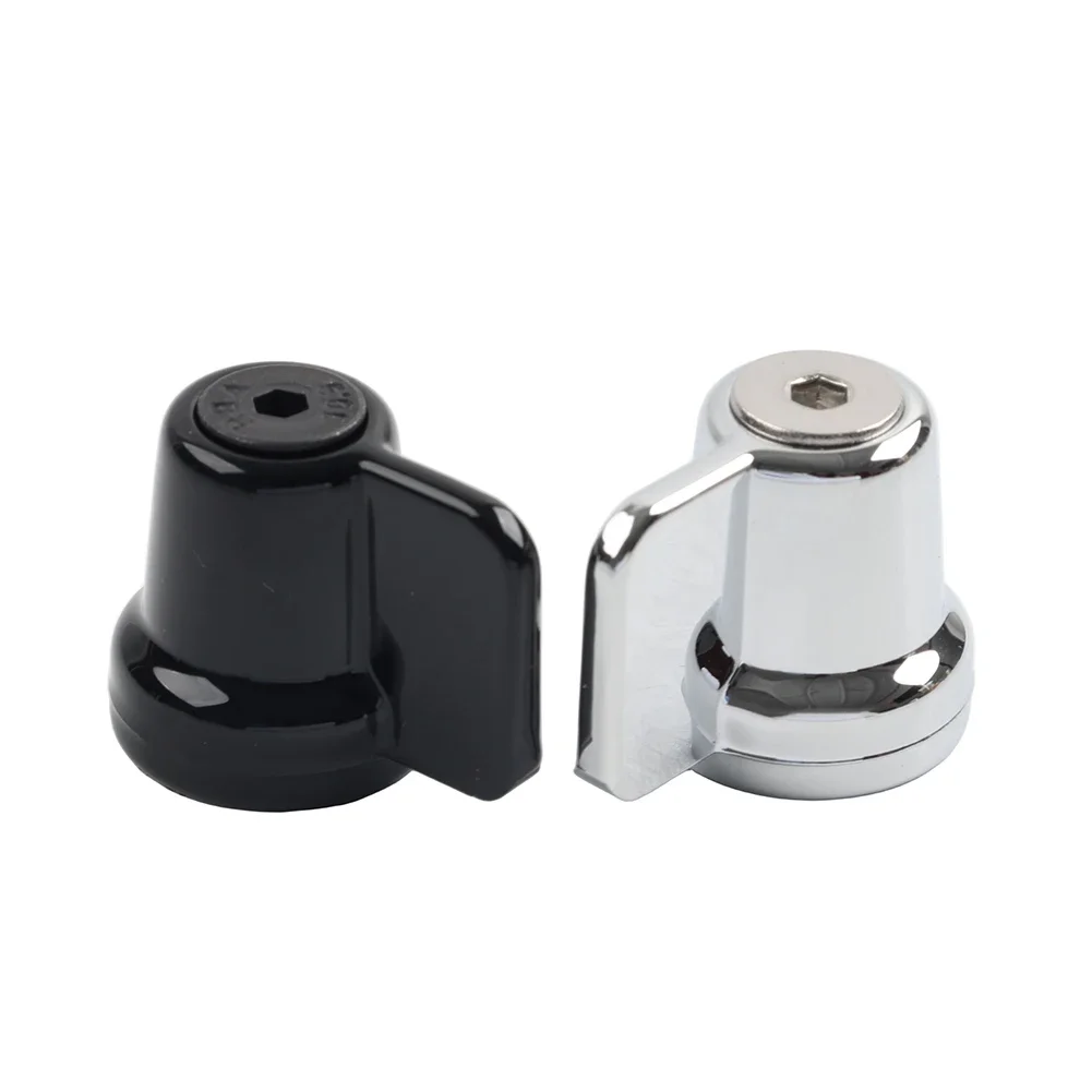Chrome/Black For Honda VT1100C Shadow Spirit VT750C Shadow ACE 1100 750 ABS Plastic Motor Fuel Shut Off Knob w/ Screw