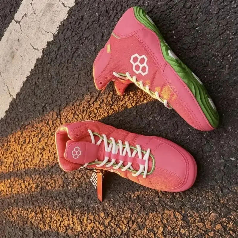 

Summer 2026 Wrestling Boots for Men Women Luxury Brand Boxing Shoes Unisex Designer Indoor Sports Shoe Youth Fighting Boots