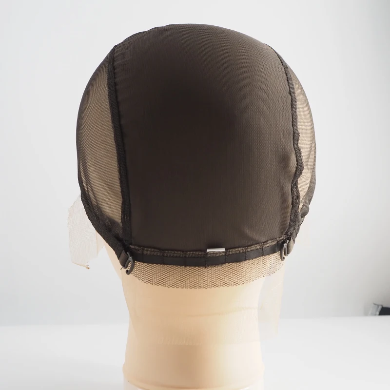 13X4 Frontal Lace Wig Caps For Making Frontal Lace Wigs Dark Brown Lace Base Wig Caps