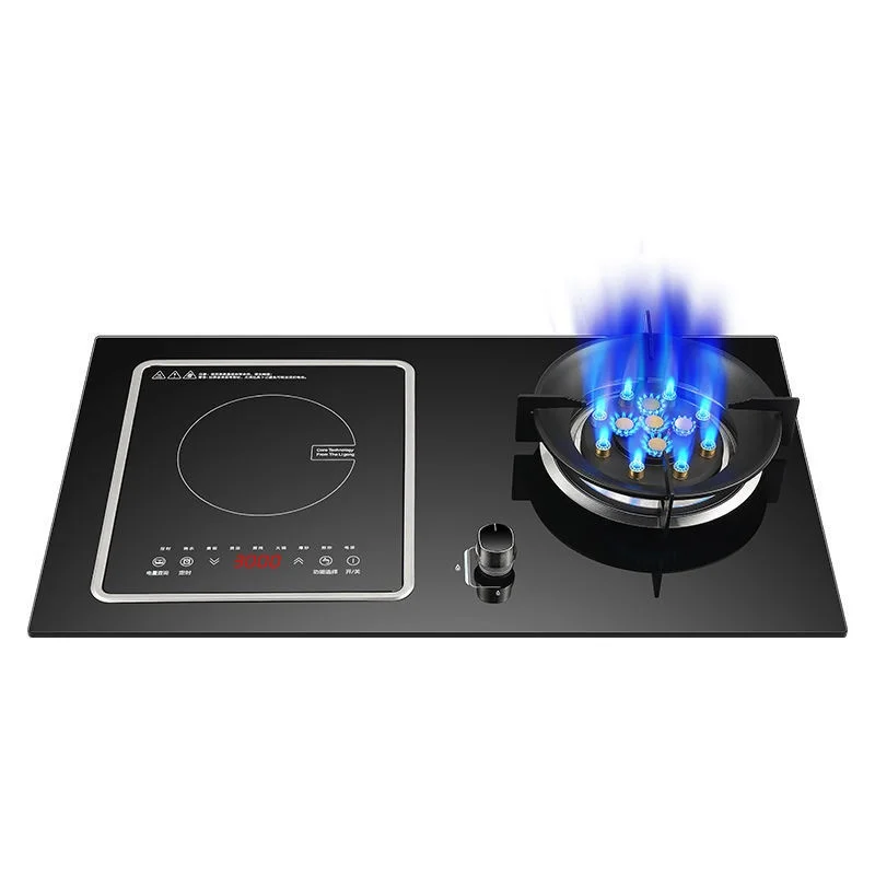 

Газовая электрическая плита двойного назначения, 3500 Вт, электрическая интегрированная электрическая газовая плита двойного назначения