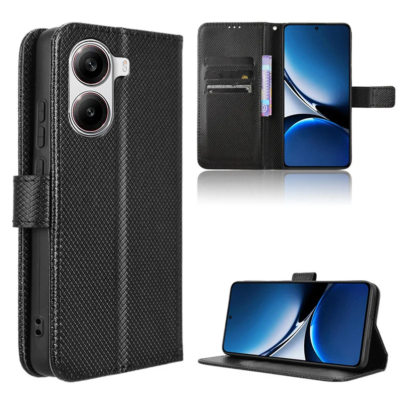 Leather Flip Wallet Case For Xiaomi Poco X7 Pro 5G Magnetic Book Cover Holder Shell Capa Coque Fundas