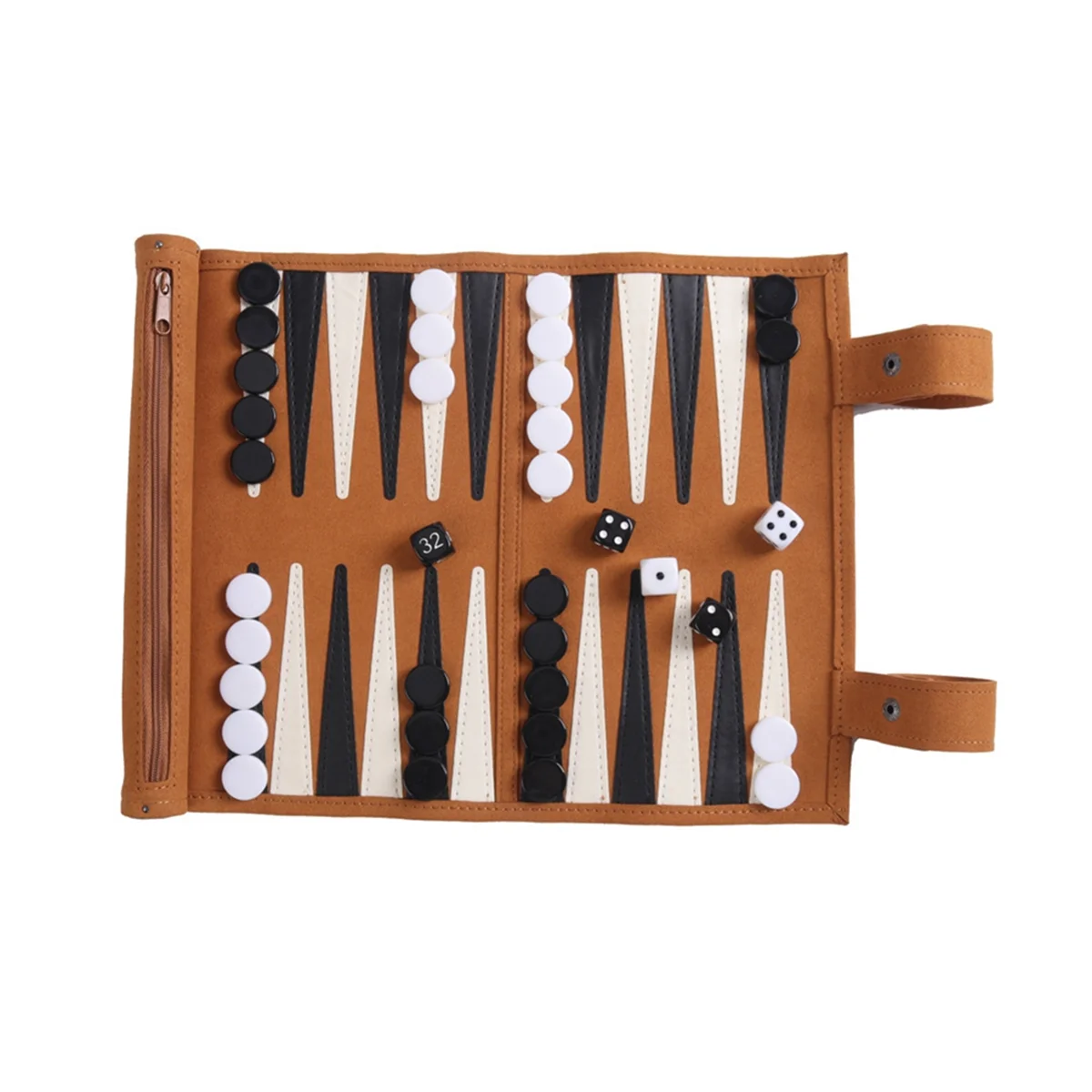 Backgammon Board Game Portable Backgammon Sets for Adults Travel Games Adult Roll Design Children'S Puzzle Game Board