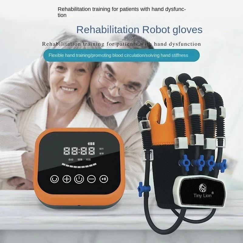 

Hemiplegia Finger Rehabilitation Trainer Robot Gloves Braces & Supports Bone Care for Hand Training