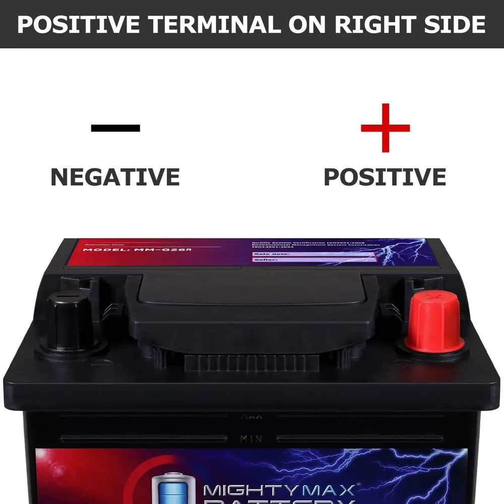 بطارية بديلة 12 فولت 45 أمبير 80RC 540CCA لأسطوانات Isuzu I-Mark 4 1.5L 2BL SOHC 1986-1989 #3