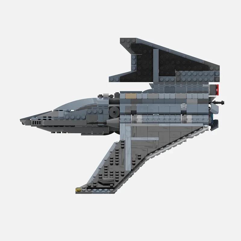 ตัวต่อ MOC Marauder The Bad Batch Shuttle 839 ชิ้น ชุดตัวต่อสร้างสรรค์ DIY ของขวัญคริสต์มาส ของเล่นเด็ก ของขวัญวันเกิด