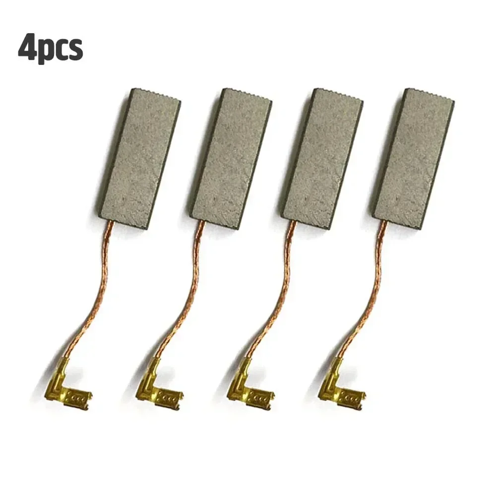 4Pcs 6.2x11.2x29mm Carbon Brush For McCulloch 2200 ChainSaw X73 For Lymo Woodshark 350 400 D94 Rotary Hammer Drill Angle Grinder