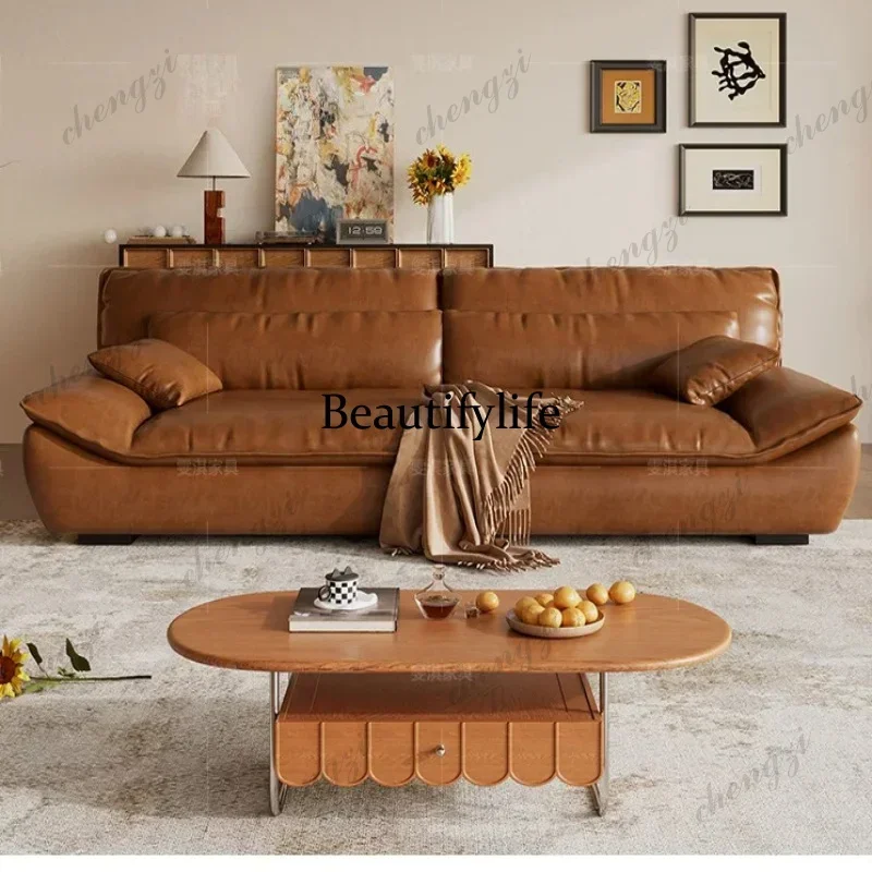 M138  Leather Inflatable Living Room Sofas Lounge Chair Couches Modern Cloud Living Room Sofas Bedroom Love Seat Hotel Furniture