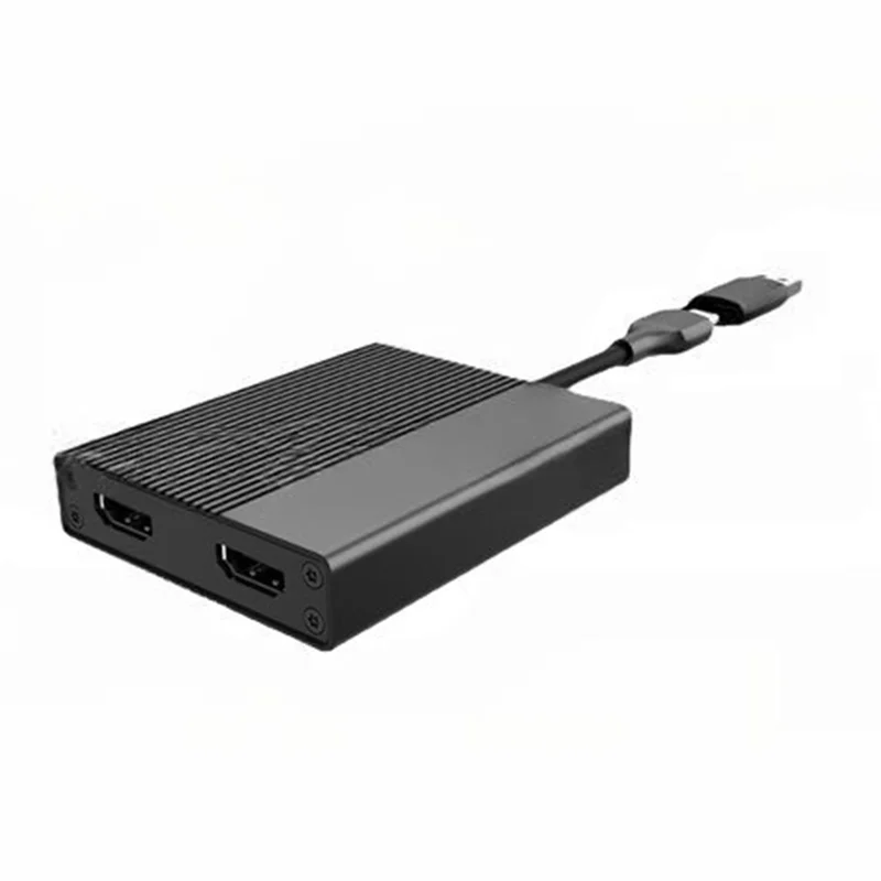 

Изысканный-для Displaylink 4K 60 Гц USB-C/USB-A для двойной док-станции для телевизора HD — тройной экран, совместимый с M1