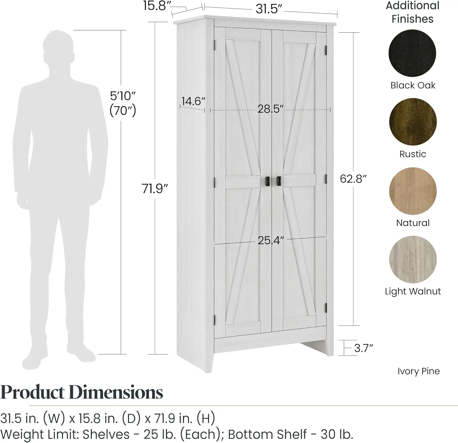 Storage Cabinet, 31.5