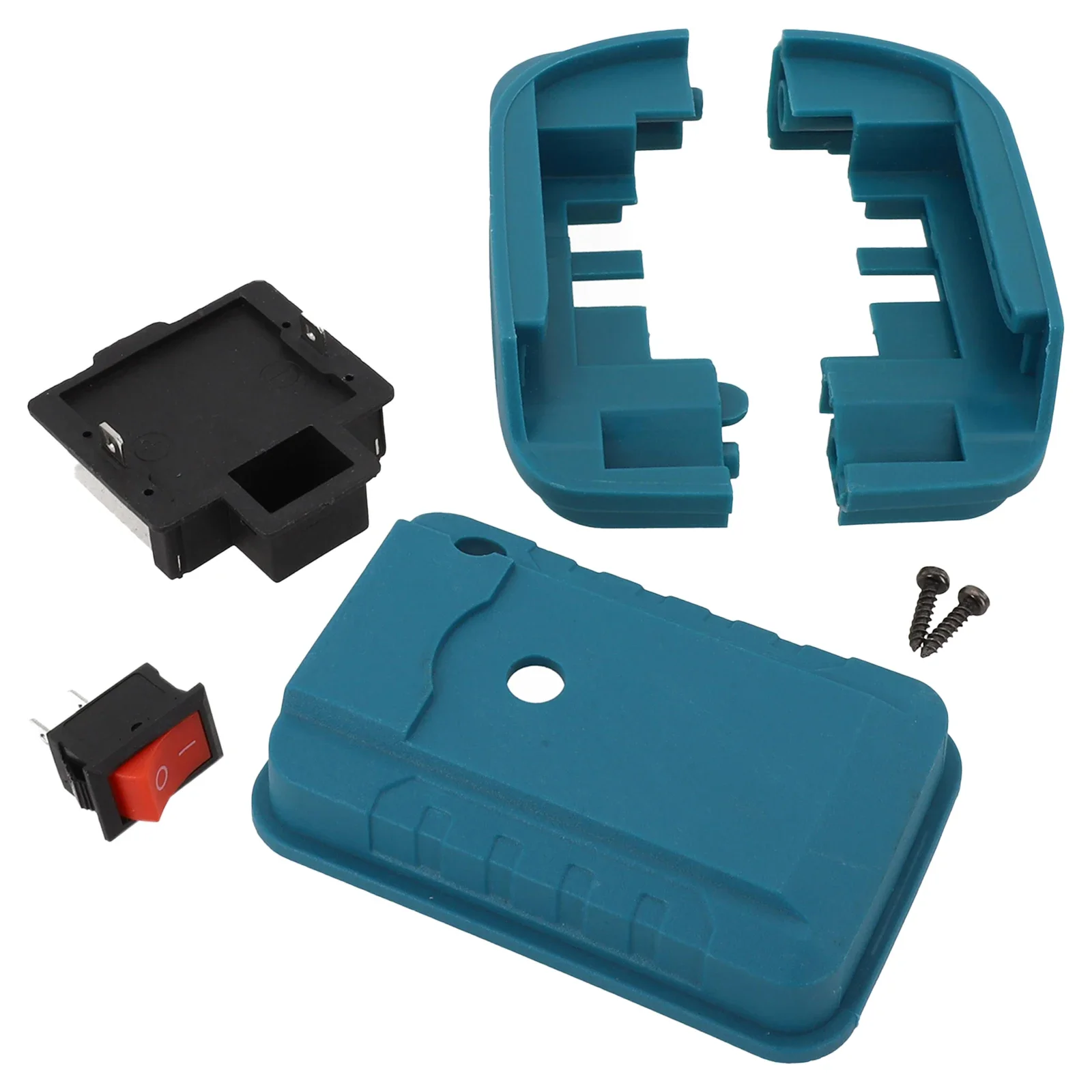 

Black Connector Block DIY Battery Connector Exquisite Appearance High Workmanship 10x4cm Size Plastic Material