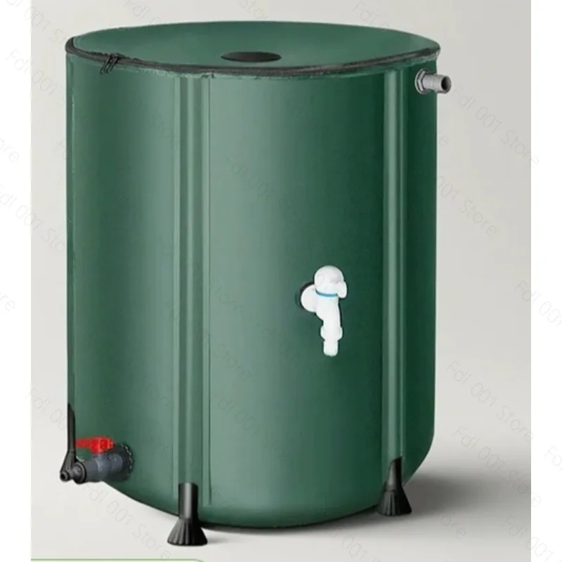 Flexible Rain Barrel Collapsible Water Tank Rain Collection Tank Strong  Rainwater Harvesting UV-resistant High-toughness