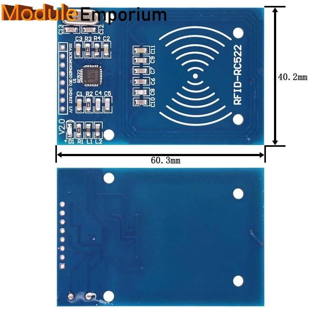 NFC RFID 모듈 RC522 MFRC-522 PN532 RDM6300 키트, S50 13.56 Mhz 125Khz, 태그 SPI 쓰기 및 읽기, Arduino uno 2560, 6cm