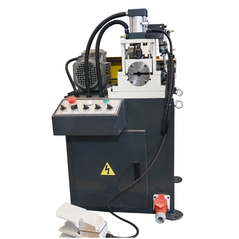 Pneumatic Metal Plate Burrs Removal Chamfering Machine Edge Polishing Machine