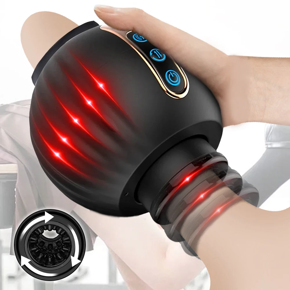 Automatic Rotating Thrusting Male Masturbators Blowjob Pocket Pusssy Silicone Vagina Adult Goods Sex Toys for Men Mastubator Cup