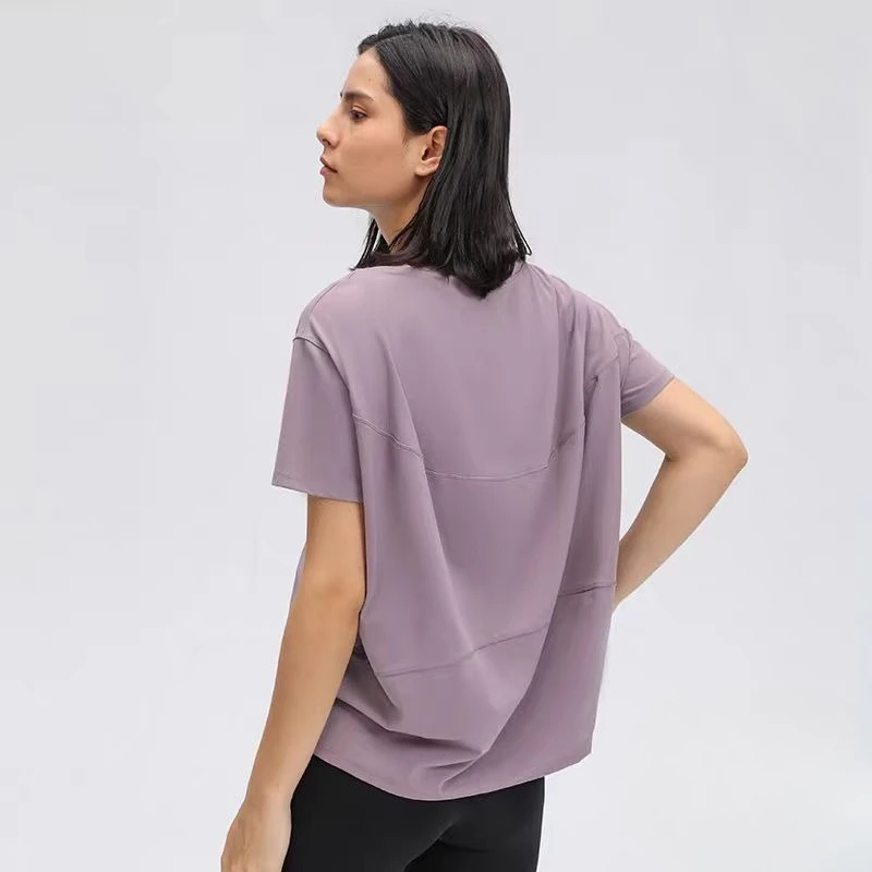 

Сексуальный топ для йоги, женские бесшовные спортивные футболки, одежда для фитнеса, рубашка для йоги с короткими рукавами, топ для спортзала, одежда для бега, активная одежда, спортивный топ Femm