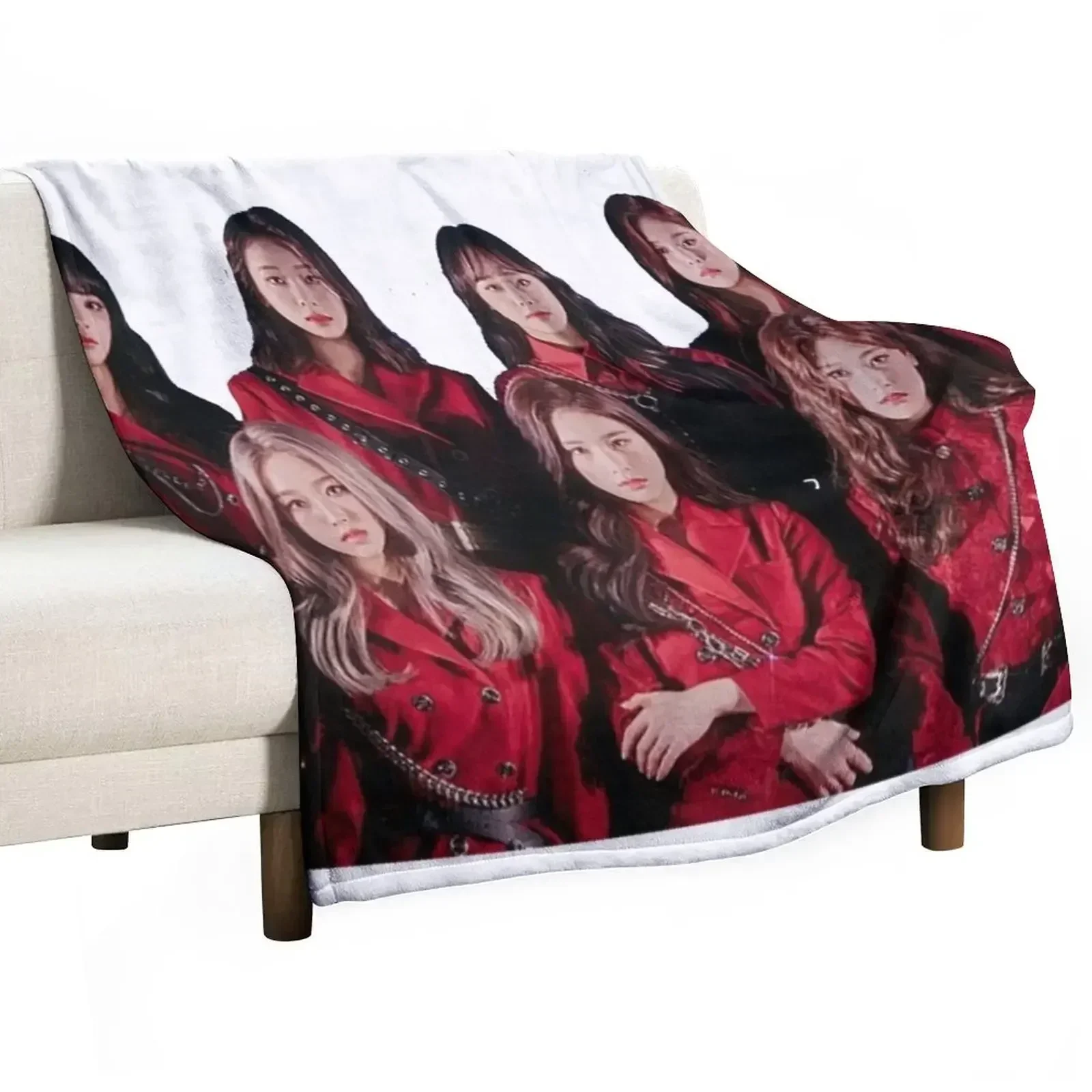 LOONA - So What Throw Blanket Cute anime Luxury St Weighted Blankets