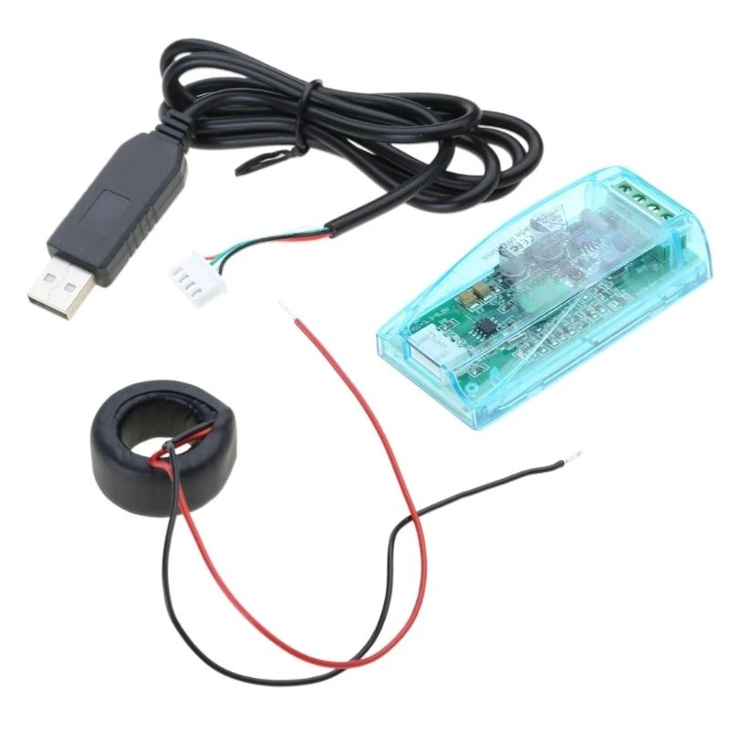 PZEM-004T Communication Module TTL Modbus-RTU AC Single Phase 100A Measure AC Voltage Current High Precision Durable