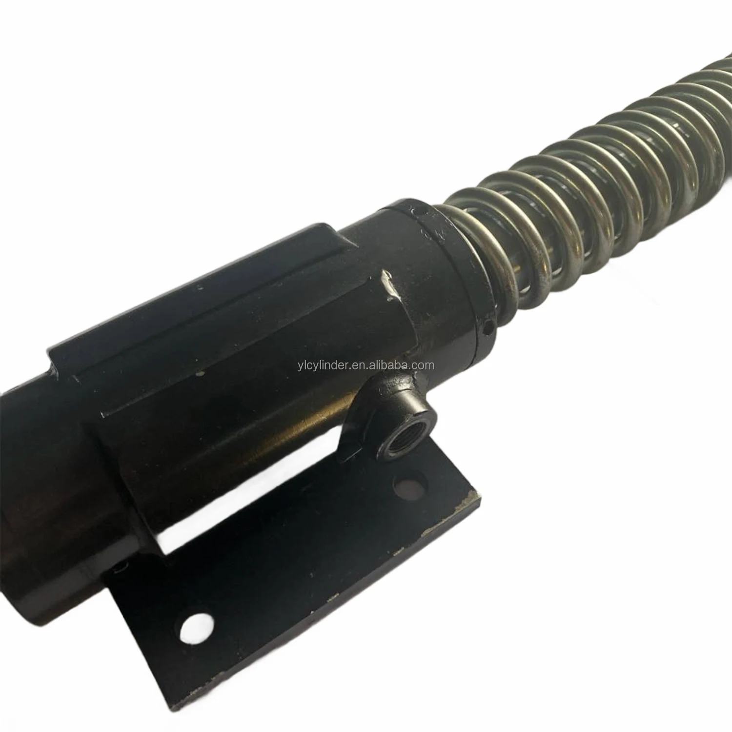 عملية سلسة مخصصة من المصنع أسطوانات هيدروليكية لإرجاع الربيع أحادية المفعول لحفارة صغيرة لرفع السيارات الزراعية