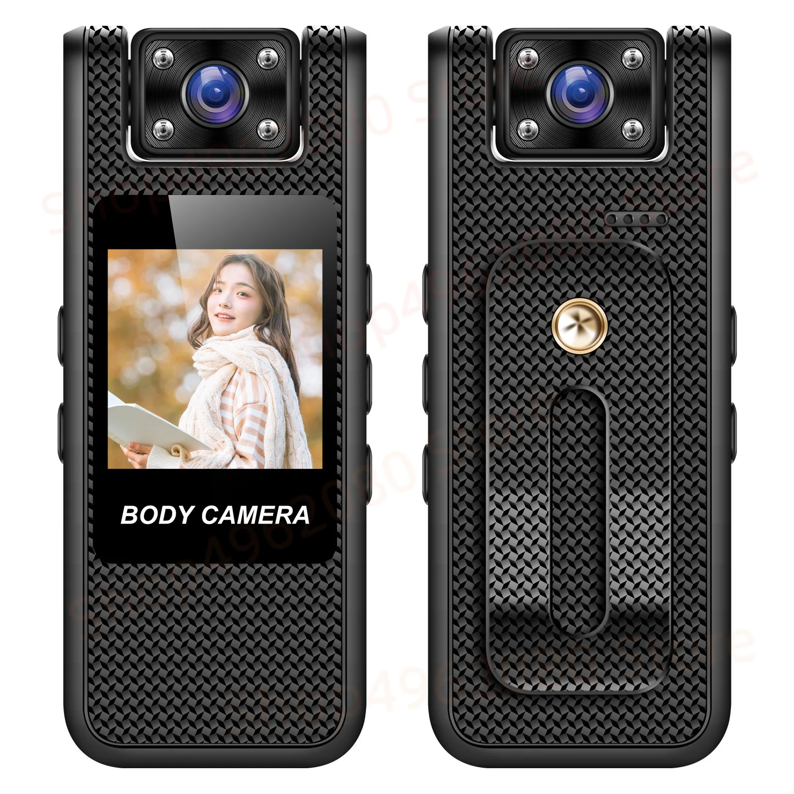 2025 nouvelle caméra de sport HD 1080P portable à clipser WIFI/réception directe 5H vidéo écran IPS enregistreur d'application de Police Vision nocturne IR