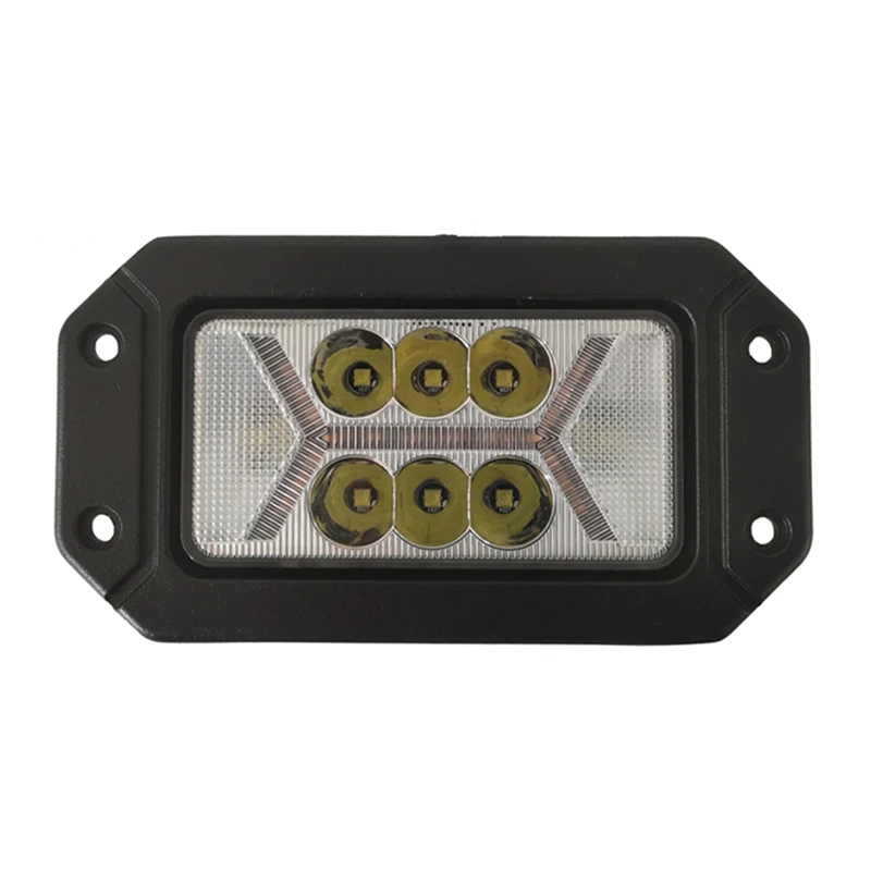 40W LED Off-Road Work Light Rectangular X Fog Light For Car Truck ATV Trailer Motorcycle