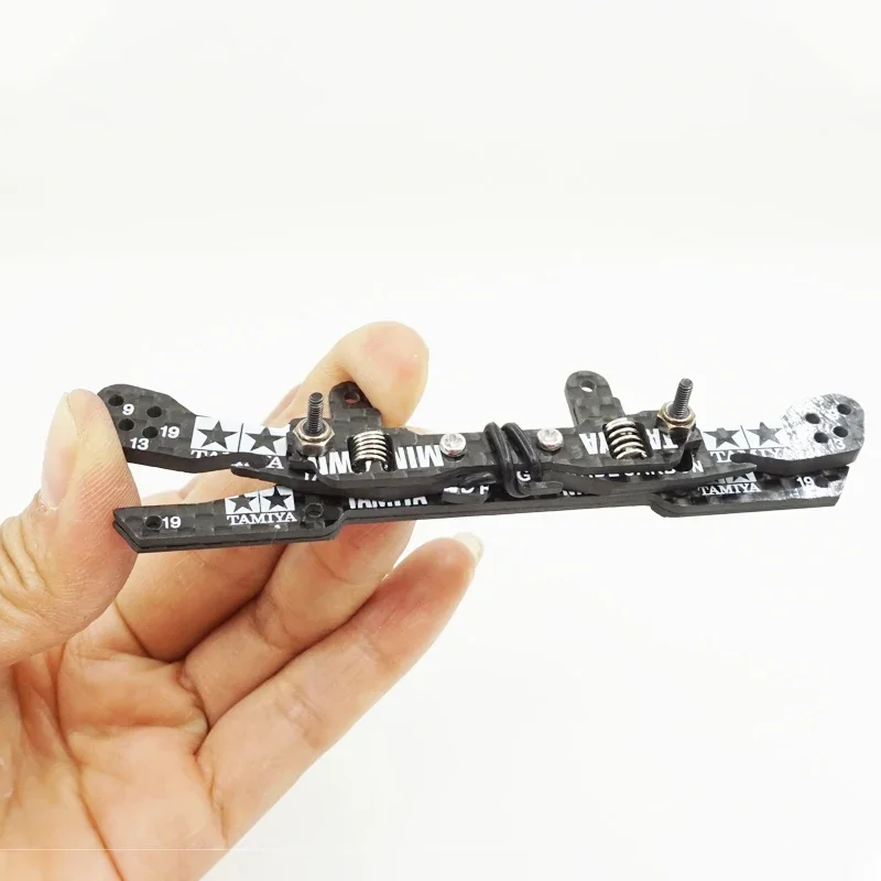 self made mini 4wd tamiya racing car carbon parts Independent Suspension spring front/rear set backwards for MS MA AR S2 CHASSIS