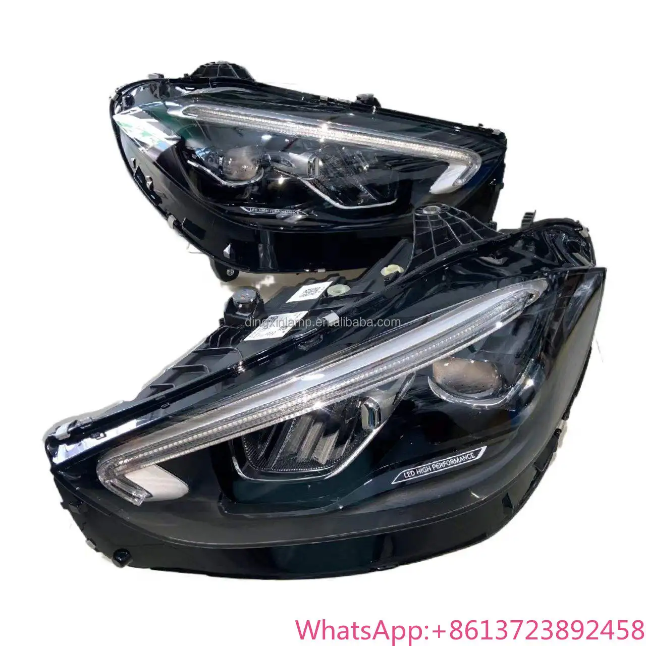 For Auto Parts Automotive LED Headlights Suitable for Mercedes Benz C-Class C206 W206 Automotive Lighting System C200 C260 C300