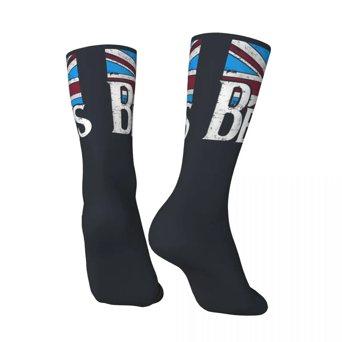 Calzini a compressione da uomo Vintage Popular Band Unisex The Beatle Harajuku Seamless Printed novità Crew Sock