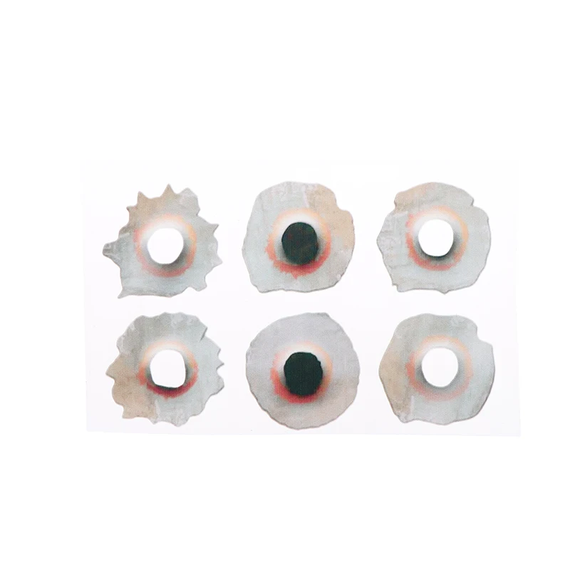 2/4/6 szt. Naklejki 3D z efektem rdzy - Wodoodporne naklejki winylowe na owiewki motocyklowe i karoserię samochodową, realistyczna tekstura do samodzielnego modyfikowania pojazdów