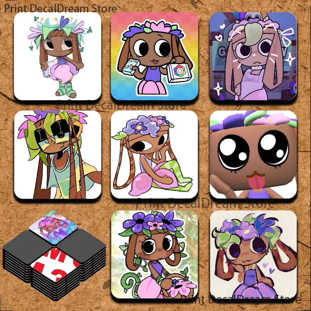 

B-Bassie D-Dandys Game Cute Cartoon Anime Refrigerator Magnets Soft Magnetic Heat Transfer Refrigerator Magnets Gift