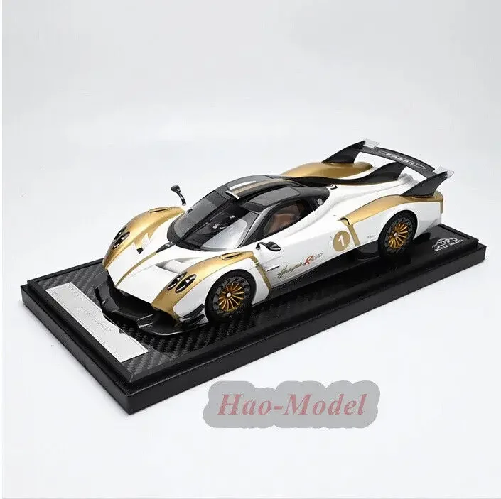 Vip 1/18 For pagani huayra R EVO Limited Resin Diecast Model Car Simulation Toys Boys Birthday Gifts Hobby Display Ornaments