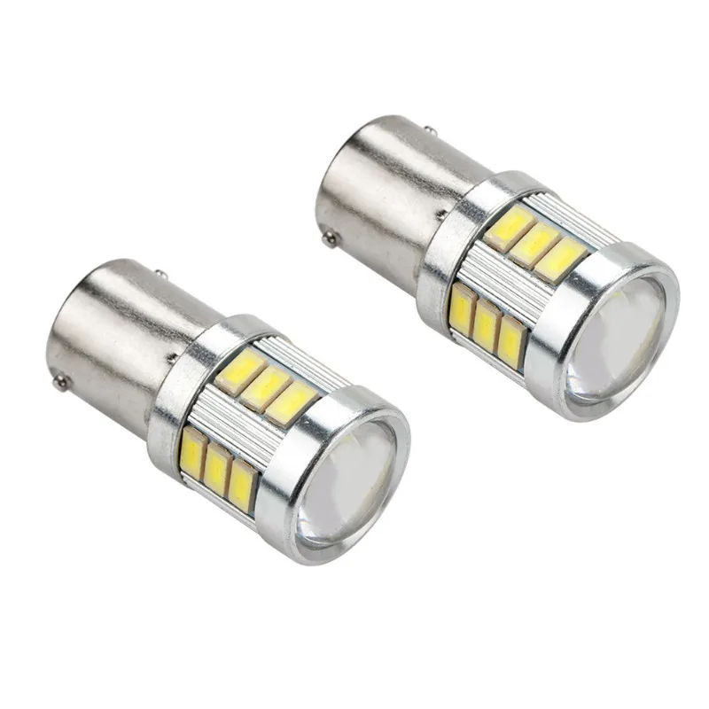 

2pcs 1156 Signal Lamp Ba15s P21W LED 24SMD 3030 Canbus Car Turn Signal Light Brake Backup Lights 12V